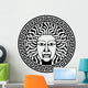 Gorgon head Medusa Wall Decal