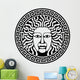 Gorgon head Medusa Wall Decal