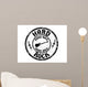 hard rock stamp Wall Decal
