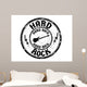 hard rock stamp Wall Decal