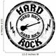 hard rock stamp Wall Decal