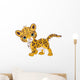 Cute Jaguar Cub Wall Decal