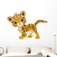 Cute Jaguar Cub Wall Decal