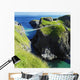 Carrick-a-rede Rope Bridge, County Antrim, Northern Ireland Wall Mural