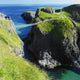 Carrick-a-rede Rope Bridge, County Antrim, Northern Ireland Wall Mural
