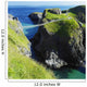 Carrick-a-rede Rope Bridge, County Antrim, Northern Ireland Wall Mural