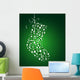 Christmas Stocking for Your Design Wall Mural