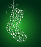 Christmas Stocking for Your Design Wall Mural