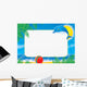 Photo-Frame Dolphin Wall Mural