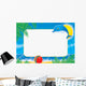 Photo-Frame Dolphin Wall Mural