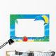 Photo-Frame Dolphin Wall Mural