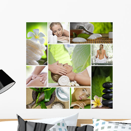 spa mix Wall Mural