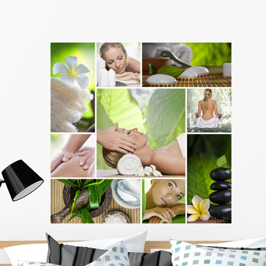 spa mix Wall Mural