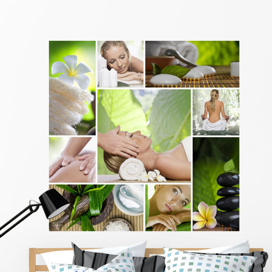 spa mix Wall Mural