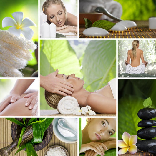 spa mix Wall Mural
