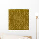 Gunge Brown Damask Wall Decal Design 1