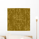 Gunge Brown Damask Wall Decal Design 1