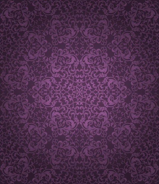 Seamless Floral Pattern Wall Decal Design 3