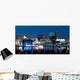Baltimore Maryland Cityscape at Night Wall Mural