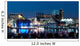 Baltimore Maryland Cityscape at Night Wall Mural