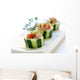 Cucumber Appetizers Wall Mural