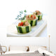Cucumber Appetizers Wall Mural