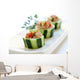 Cucumber Appetizers Wall Mural
