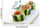 Cucumber Appetizers Wall Mural
