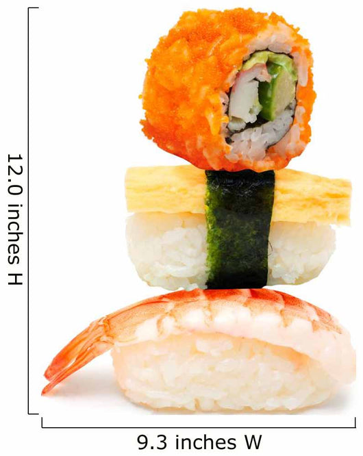 Towering Sushi Wall Decal