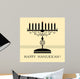 Happy Hanukkah Wall Mural