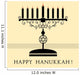 Happy Hanukkah Wall Mural