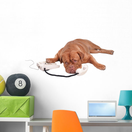 Talkative Dog Wall Decal