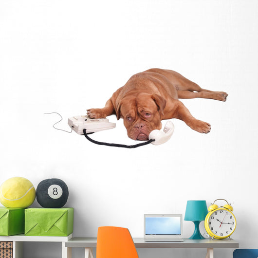 Talkative Dog Wall Decal