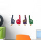 Fan Foam Fingers Wall Decal