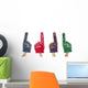 Fan Foam Fingers Wall Decal