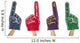 Fan Foam Fingers Wall Decal
