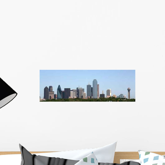 Downtown Dallas Wall Decal