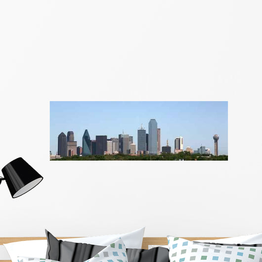 Downtown Dallas Wall Decal
