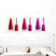 Nail Polish Wall Decal