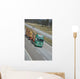 timber delivering truck on highway Wall Mural