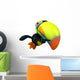 Flying Toucan Wall Decal