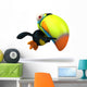 Flying Toucan Wall Decal