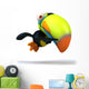 Flying Toucan Wall Decal