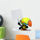 Sign Holding Toucan Wall Decal