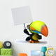 Sign Holding Toucan Wall Decal