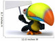 Sign Holding Toucan Wall Decal