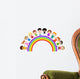 Children and Rainbow Wall Decal