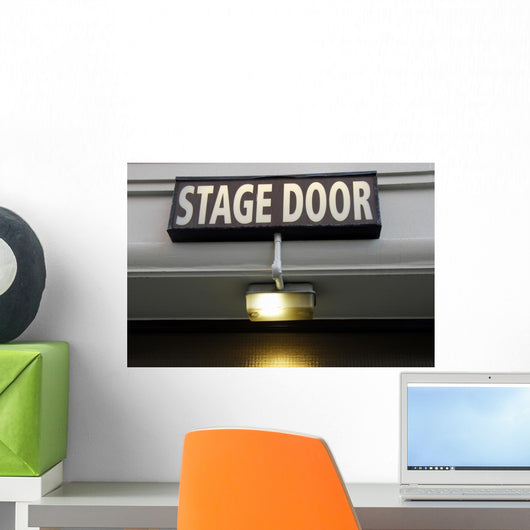 Stage Door Wall Mural