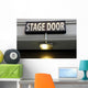 Stage Door Wall Mural