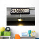 Stage Door Wall Mural